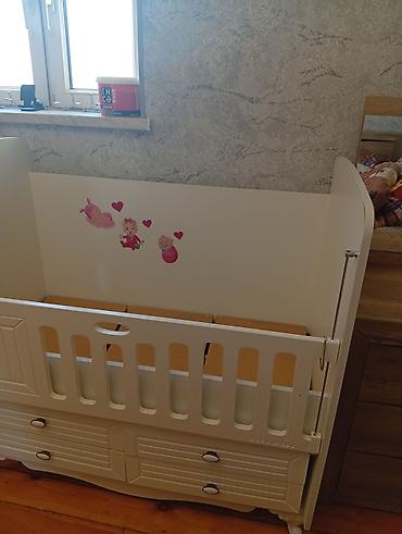 asılqan qarmaq: Uşaq beşiyi – Baby Mood brendi - Material: ağ rəngli MDF/LDSP — 4