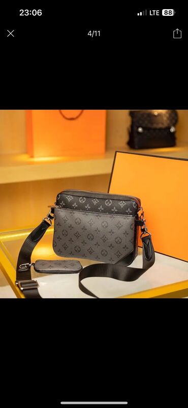 Барсетки: Барсетка, Louis Vuitton, Оригинал, Новый