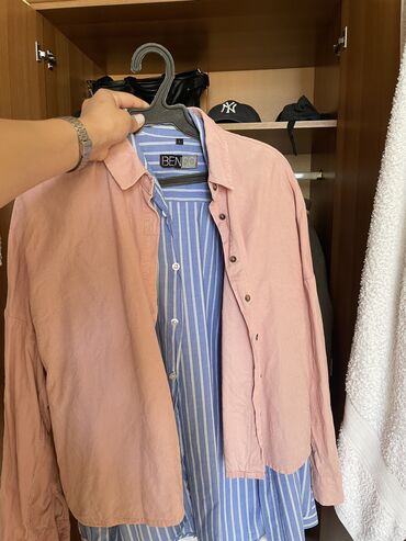 женская розовая рубашка: Блузка