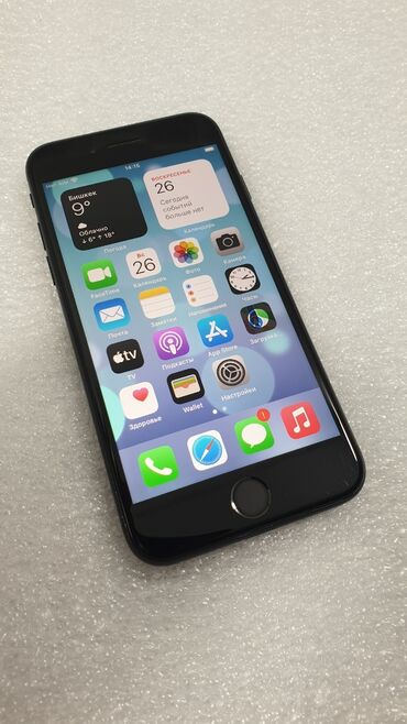 Apple iPhone: IPhone 7, Б/у, 32 ГБ, Space Gray, 100 %