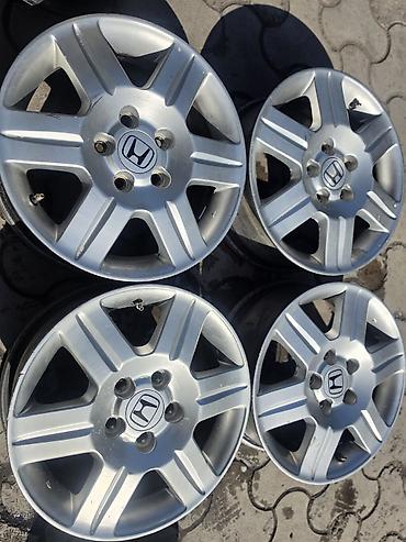 Диски: Комплект оригинальных литых дисков Honda (4 шт.) - Диаметр: 15" - — 1