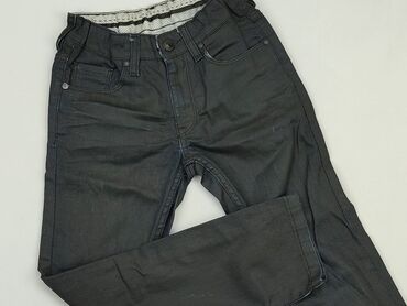 eleganckie spodnie czarne: Джинси, Reserved, 9 р., 128/134, стан - Хороший