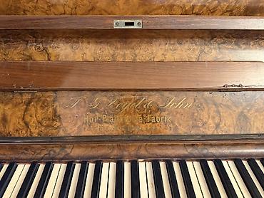 Musiqi alətləri: J.G. Vogel & Sohn upright pianino - Marka/model: J.G. Vogel & — 5