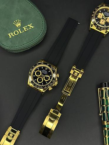 Qol saatları: Yeni, Qol saatı, Rolex, rəng - Qara — 5
