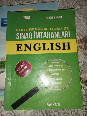 nergiz r necef pdf: Nərgiz Nəcəf-İngilis dili test kitabı.İçərisində karandaşla yazılmış