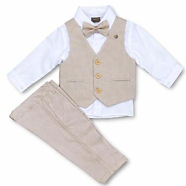 superfit papuce: Elegantni komplet bež 09–24 meseci – TEDDY KIDS Svečani set za — 1