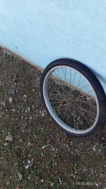 Velosiped ehtiyyat hissələri: Velosiped təkər dəsti - Ölçü: təxmini 20" (şin-lə birgə) - Komplekt — 6