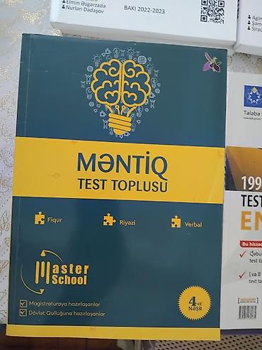 Testlər: Məntiq və ingilis dili üzrə test və sual bankları dəsti – YÖS – Genel — 3