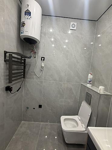 квартира мкр улан: 1 комната, 52 м², Асанбай мкр Элитка, 6 этаж, Дизайнерский ремонт — 6