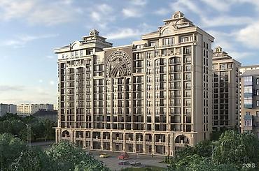 Продажа квартир: 2 комнаты, 103 м², Золотой квадрат Элитка, 7 этаж, ПСО (под самоотделку) — 1