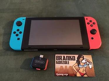 Nintendo Switch: 🎮 Nintendo Switch 32GB + 1TB microSD ✅ Odlično stanje (skoro kao — 3