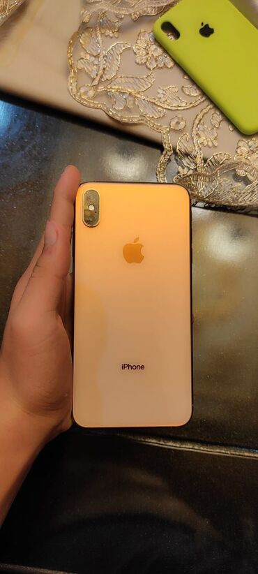 iphone x problemleri: IPhone Xs Max, 64 GB, Qızılı, Zəmanət