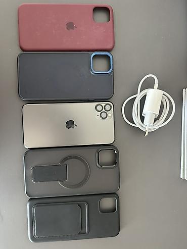 iphone 8x: IPhone 11 Pro Max, Б/у, 256 ГБ, Space Gray, Зарядное устройство, Чехол, Кабель, 75 % — 1