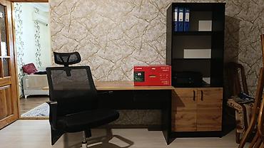 enkar az: Ofis/iş masası və rəfli şkaf dəsti Az iwlenib ofis baglandigi ucun — 1
