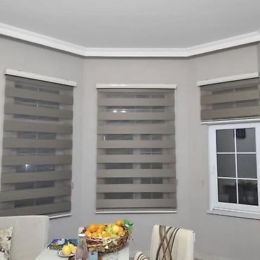 Rulon ştorlar: Zebra və stor pərdələr – ev və ofislər üçün funksional günəşdənqorunma — 3