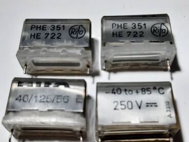 Zvučnici i stereo sistemi: Kondenzatori RIFA 2,2uf, 2uF, 1uF, 0,33uF -250V Vrhunski kondenzatori — 7