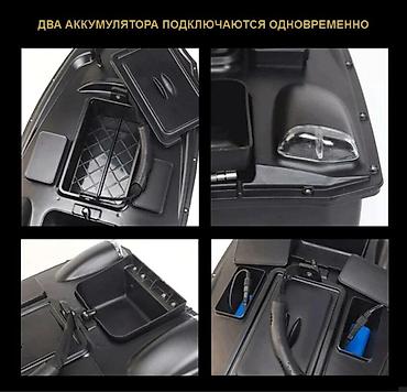 Прикормочные кораблики и кормушки: Кормораздаточная лодка для рыбалки (радиоуправляемая) - Двухпонтонный — 6