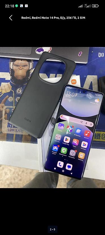 redmi note 5: Redmi Note 14 Pro, 256 ГБ, 2 SIM - Смартфон с изогнутым — 2
