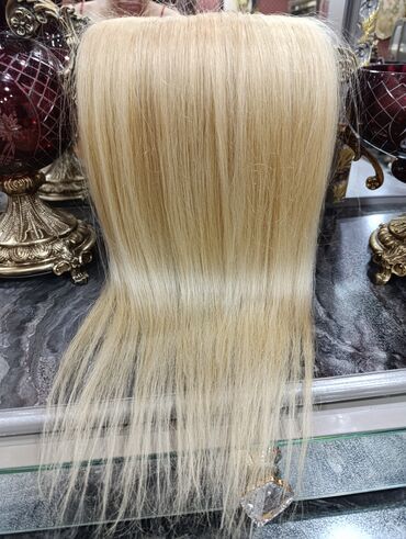 Təbii saçlar, pariklər: Sac ushag sacidir,ipek kimidir,cox dolu sacdir,hem eteyi,hemde — 4