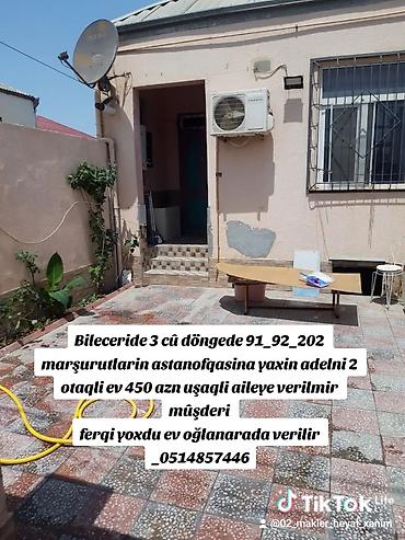 sumqayitda evler: 60 kv. m, 2 otaqlı, Kombi, Qaz, İşıq — 1