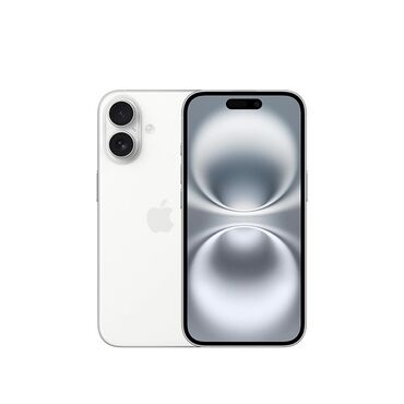Apple iPhone: IPhone 16, 256 GB, White Titanium, Zəmanət