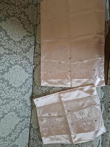 first home tekstil: İşlənmiş Böyüklər üçün İki nəfərlik 4 fəsil Pastel dəsti, Pulsuz çatdırılma — 2