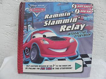 mini sarnaran: Knjiga: Dizni Pixar Cars:Rammin Slammin Relay,2010. 14 str. na — 1