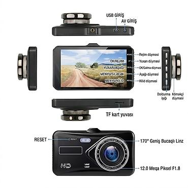 Avtoelektronika: İki Kameralı Avto DVR (ön/arxa) – Prime-View Dashcams Xüsusiyyətlər — 2