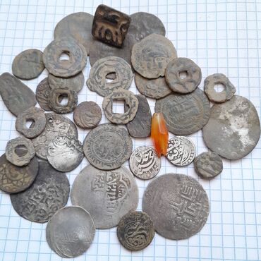 древняя монета: Монеты печать