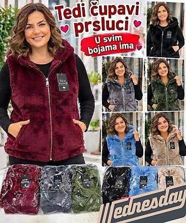 lidl sako: Teddy čupavi prsluci,meki,topli
Vel.M/L, xl/2xl
2800 vmr6 — 1