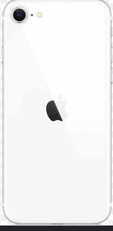 купить кнопочный телефон в баку: IPhone SE 2020, 64 ГБ, Белый, Отпечаток пальца