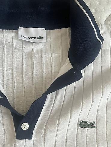 Sviterlər: Sviter, Lacoste, L, rəng - Ağ — 2