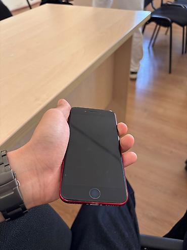 Apple iPhone: IPhone SE 2020, 128 GB, Qırmızı, Barmaq izi — 9