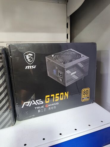 блок питания 1000w: Азыктандыруу блогу, MSI, 750 Вт, Gold, 750 Вт