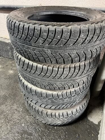 шипованные шины б у: Зимняя резина шипованная 195/65/15 195/65 r15 Комплект 4 колеса 8000 at lalafo.kg шипованные шины б у: Зимняя резина шипованная 195/65/15 195/65 r15 Комплект 4 колеса 8000
