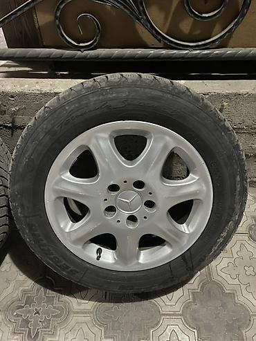 авто диска: Колеса в сборе 225 / 55 / R 16, Зима, Б/у, Комплект, Легковые, Литые, отверстий - 5 — 2