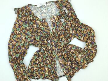 bluzki hiszpanki w kwiaty allegro: Blouse, S (EU 36), condition - Very good