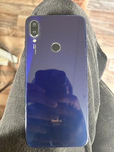 redmi note 7 world telecom: Redmi Note 7, 64 GB, rəng - Mavi, Barmaq izi — 2