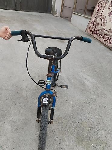 velosiped baqaji: Uşaq velosipedi – 14 düym təkərlər - Rəng: mavi - Çərçivə: aşağı — 3