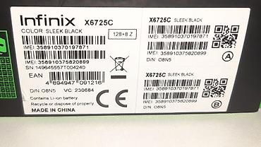 mi note 10 ekran: Infinix 128 ГБ, цвет - Черный — 10