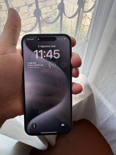 Apple iPhone: IPhone 15 Pro, 128 GB, Desert Titanium, Face ID