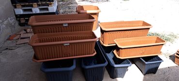 Bitkilər üçün dibçəklər: Dibcek qabi duzbucaqli kvadrat ayaqli gul qabi duzbucaqli kvadrat — 3