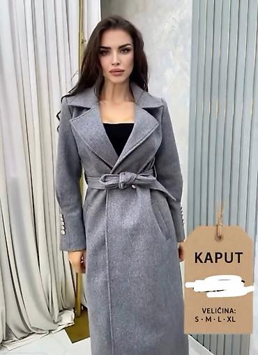 Kaputi: Kaput 
60% polyster. 40% viscose
 36.38.40.42. 
Cena 5900 din — 3