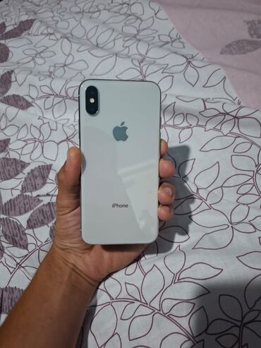 baku electronics iphone x: IPhone X, 64 GB, Ağ, Face ID