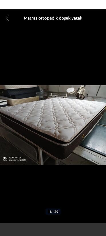 Matraslar: Yeni, Ortopedik matras, İki nəfərlik — 17