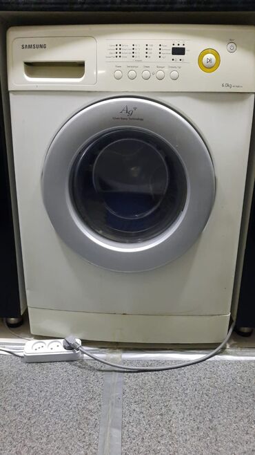 mini qabyuyan maşın: Paltaryuyan maşın Samsung, 6 kq, İşlənmiş, Avtomat, Qurutma var, Kredit yoxdur, Ünvandan götürmə