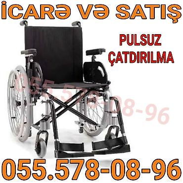 akülü araba: İcarə və satış üçün əlil arabası - Rahat oturacaq və bel dayağı - — 1