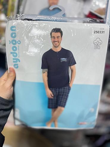 Домашние костюмы: Мужская пижама Адрес: рынок Орто-Сай «Оберон» 1️⃣📍7 ряд 122 кон-р — 8