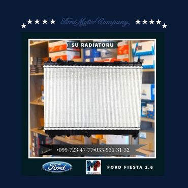 Mühərrik soyutma radiatorları: Ford FİESTA, Orijinal, ABŞ, Yeni