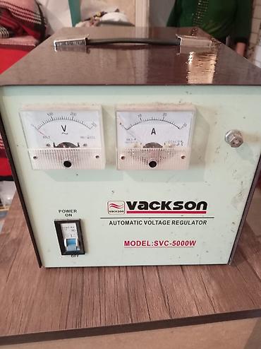 Ev və bağ: İşıq gücləndirici (stabilizator) satılır. Məhsul: Vackson Automatic — 1